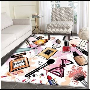 Makeup Themed floor mat